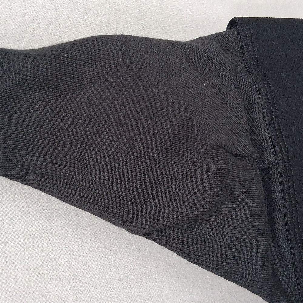 SKIMS Cotton Rib Plunge Bralette Soot Size M - Picture 4 of 11